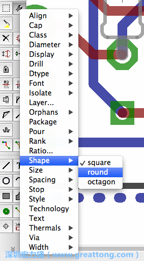 你可以在元件定位或是繪制完成之后，使用「變更/扳手（Change/wrench）」工具來改變元件里很許多多不同的性質(zhì)。